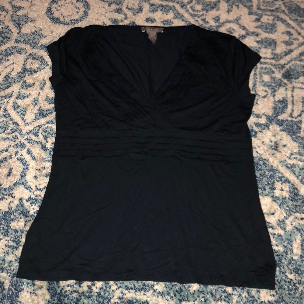 Kenar navy blue large shirt, super cute